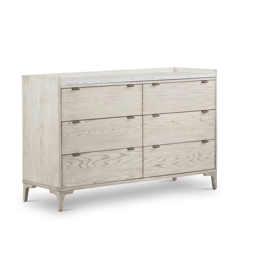 VIGGO VINTAGE WHITE OAK DRESSER