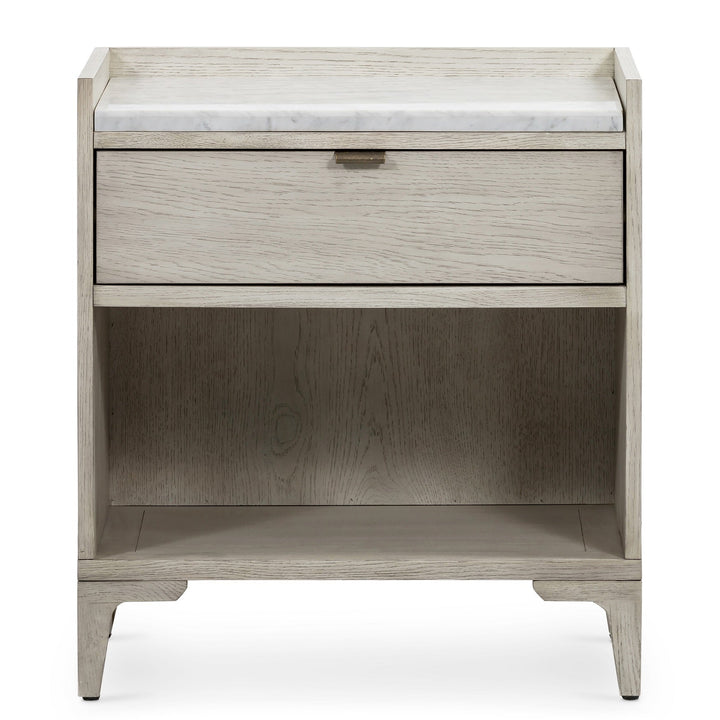 VIGGO VINTAGE WHITE OAK NIGHTSTAND