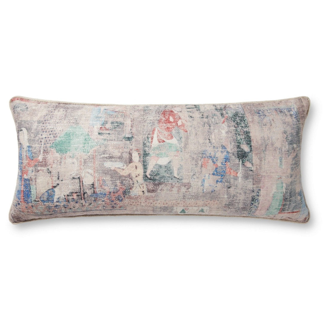 VILLAGE SCENES VINTAGE PRINT PILLOWS