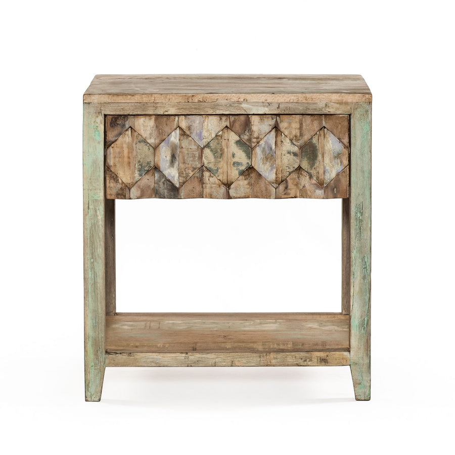 VINTAGE PAINTED NIGHTSTAND
