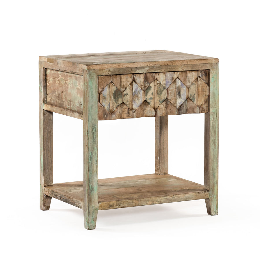 VINTAGE PAINTED NIGHTSTAND