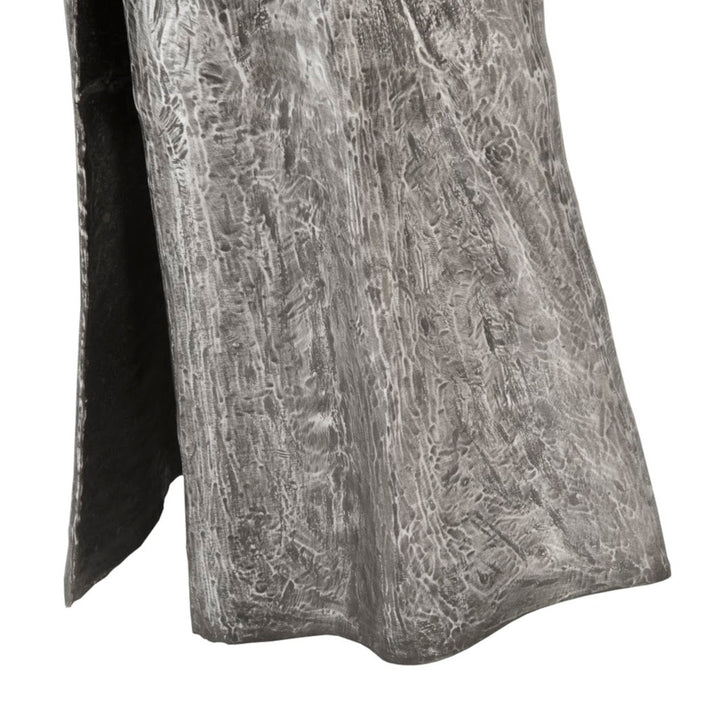 VINTAGE SILVER DRESS FLOOR SCULPTURES