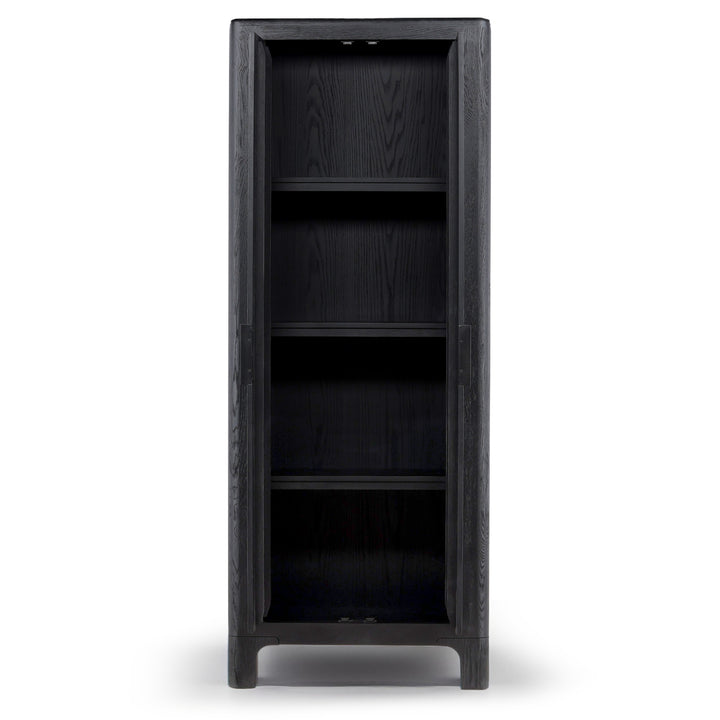 VIOLA BLACK OAK TALL CABINET