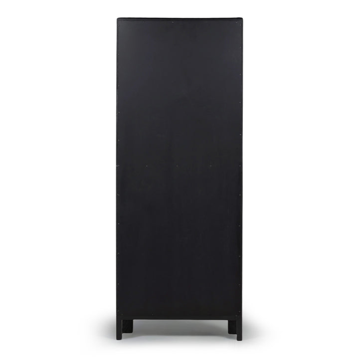 VIOLA BLACK OAK TALL CABINET