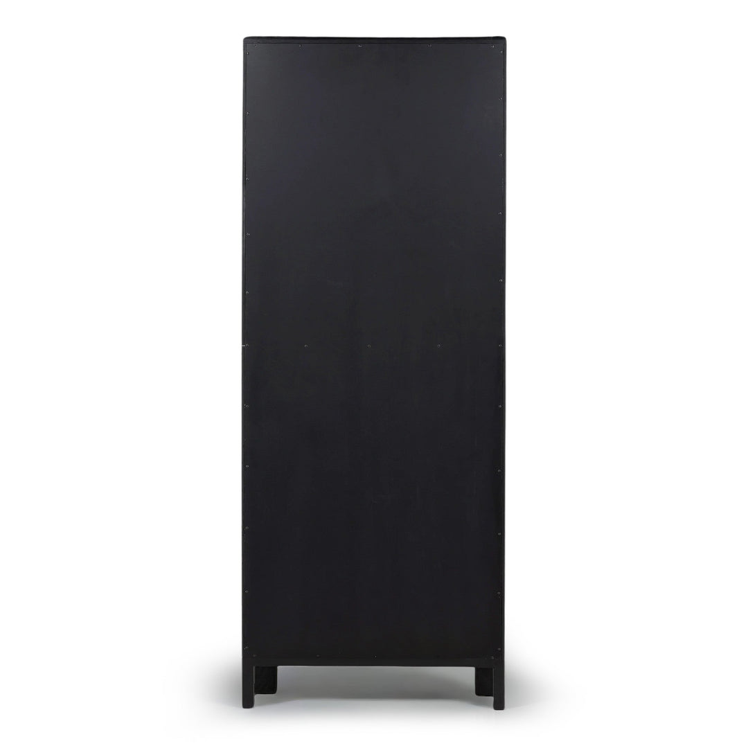 VIOLA BLACK OAK TALL CABINET