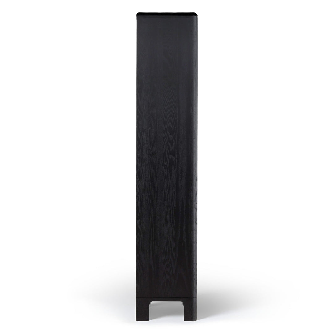 VIOLA BLACK OAK TALL CABINET