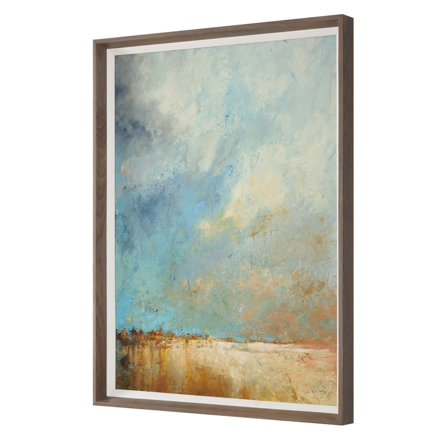 "VISTA GRANDE" FRAMED DESERTSCAPE PRINT