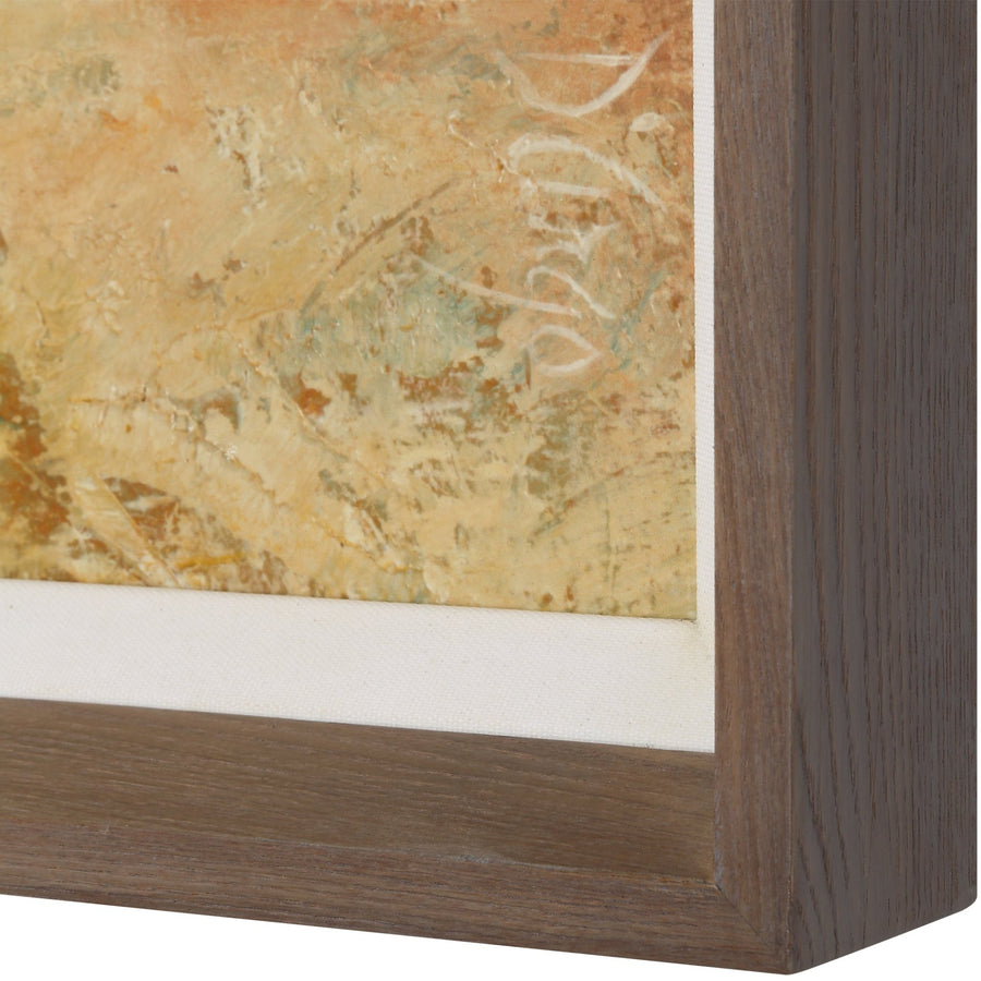 "VISTA GRANDE" FRAMED DESERTSCAPE PRINT