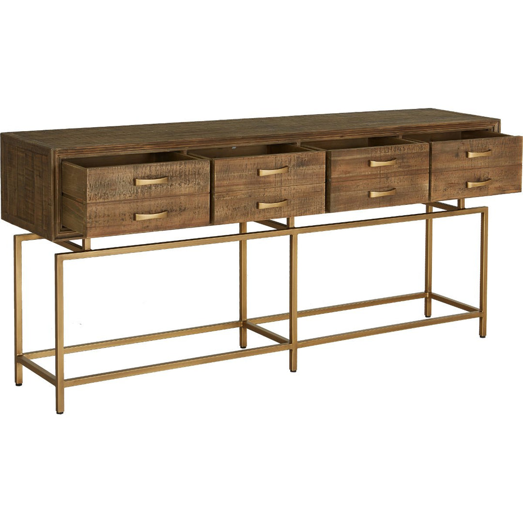 ARISTOCRAT RECLAIMED WOOD CONSOLE TABLE