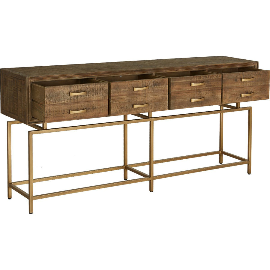 ARISTOCRAT RECLAIMED WOOD CONSOLE TABLE