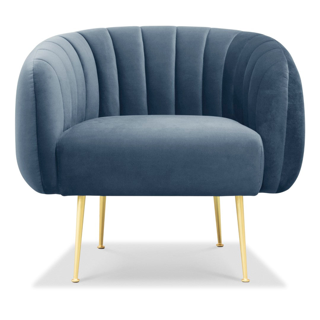 Velvet best sale club chair