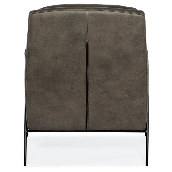 WALKER LEATHER ARM CHAIR: ANKUR METEOR