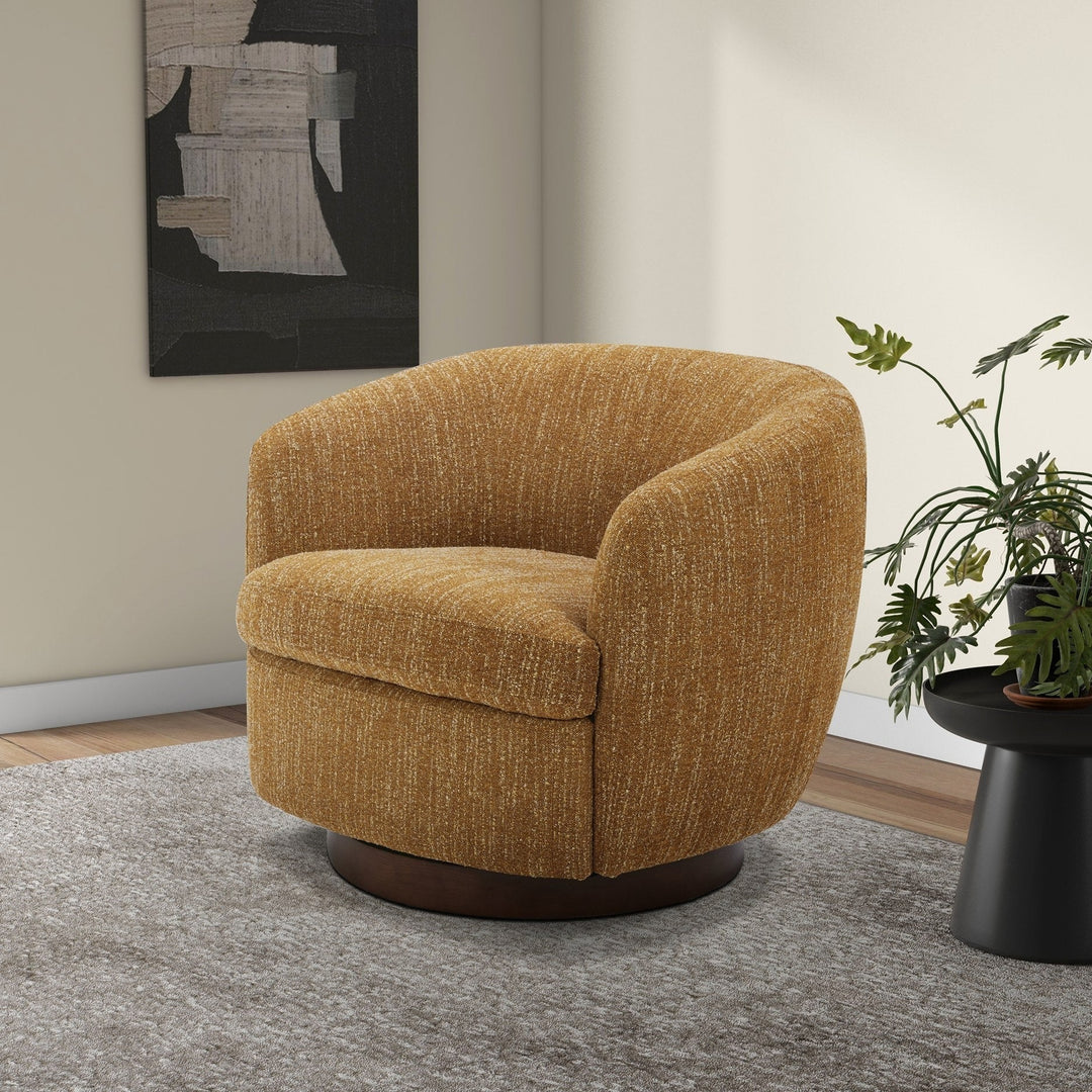 WENDT SWIVEL CHAIR: MELLOW MUSTARD