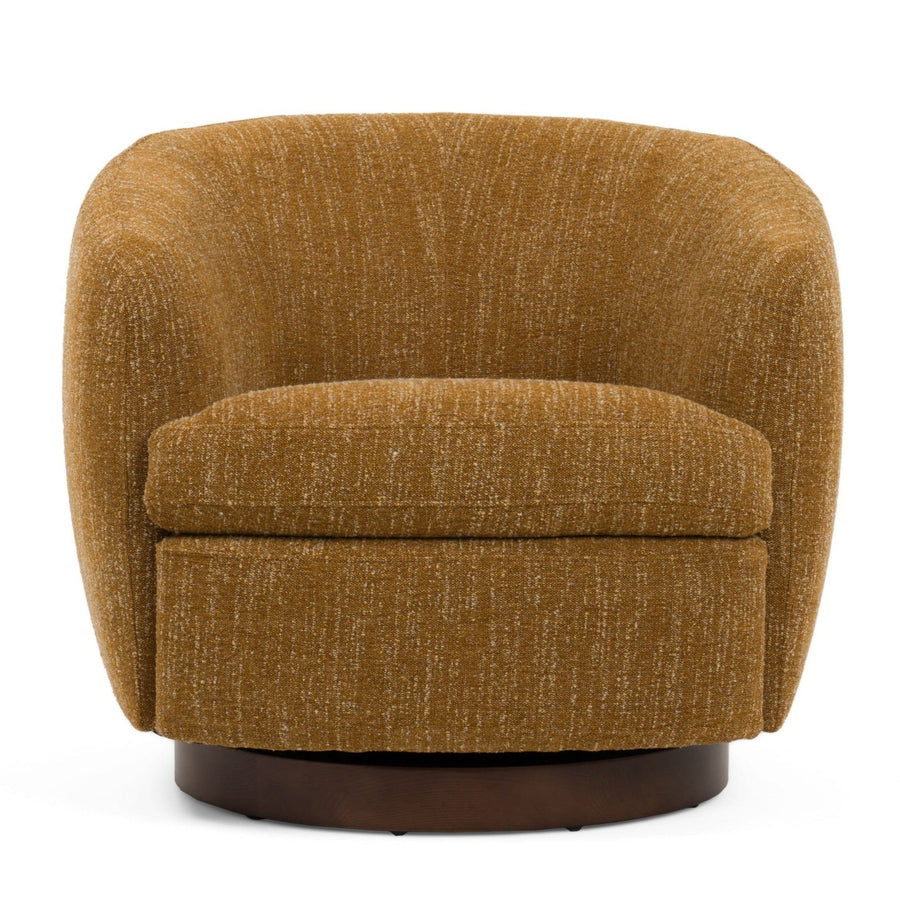 WENDT SWIVEL CHAIR: MELLOW MUSTARD