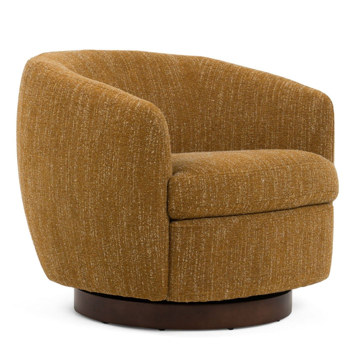 WENDT SWIVEL CHAIR: MELLOW MUSTARD