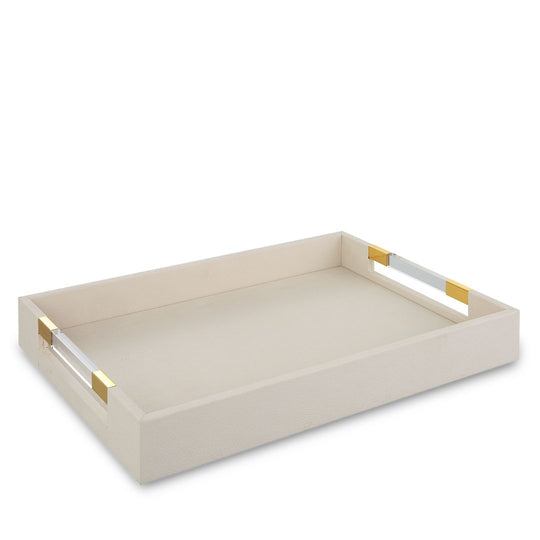 WESSEX IVORY SHAGREEN TRAY