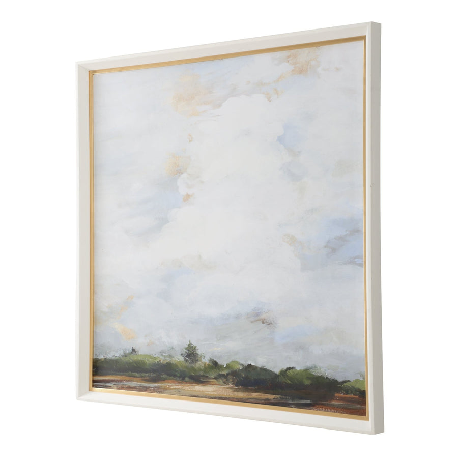 "WHISPERING CLOUDSCAPES" LANDSCAPE FRAMED PRINT