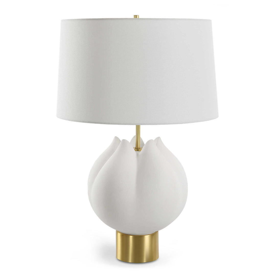 WHITE BLOOM TABLE LAMP