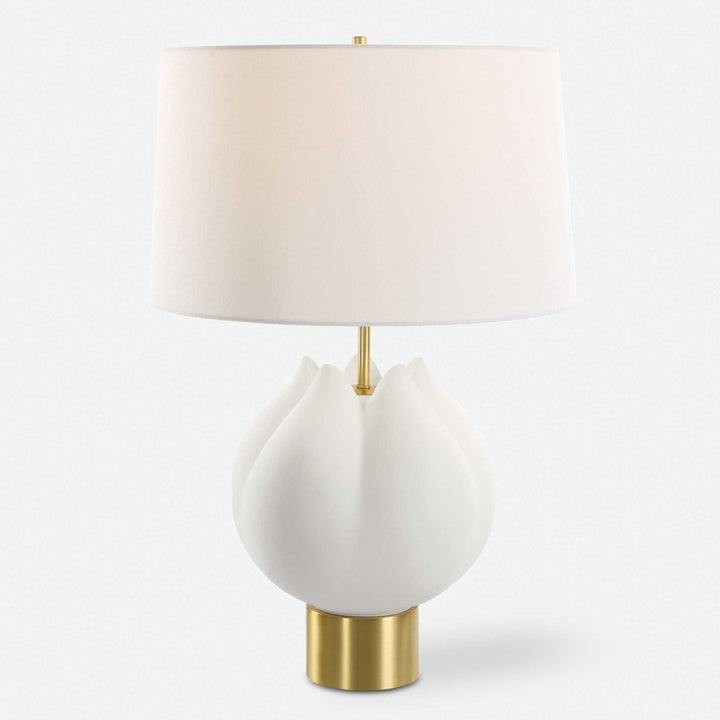 WHITE BLOOM TABLE LAMP