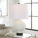 WHITE COLLAR ACCENT LAMP