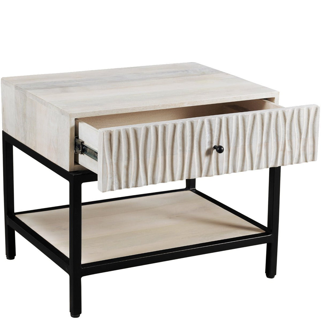 WHITE DUNES NIGHT STAND