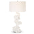 WHITE STONE REMNANT TABLE LAMP