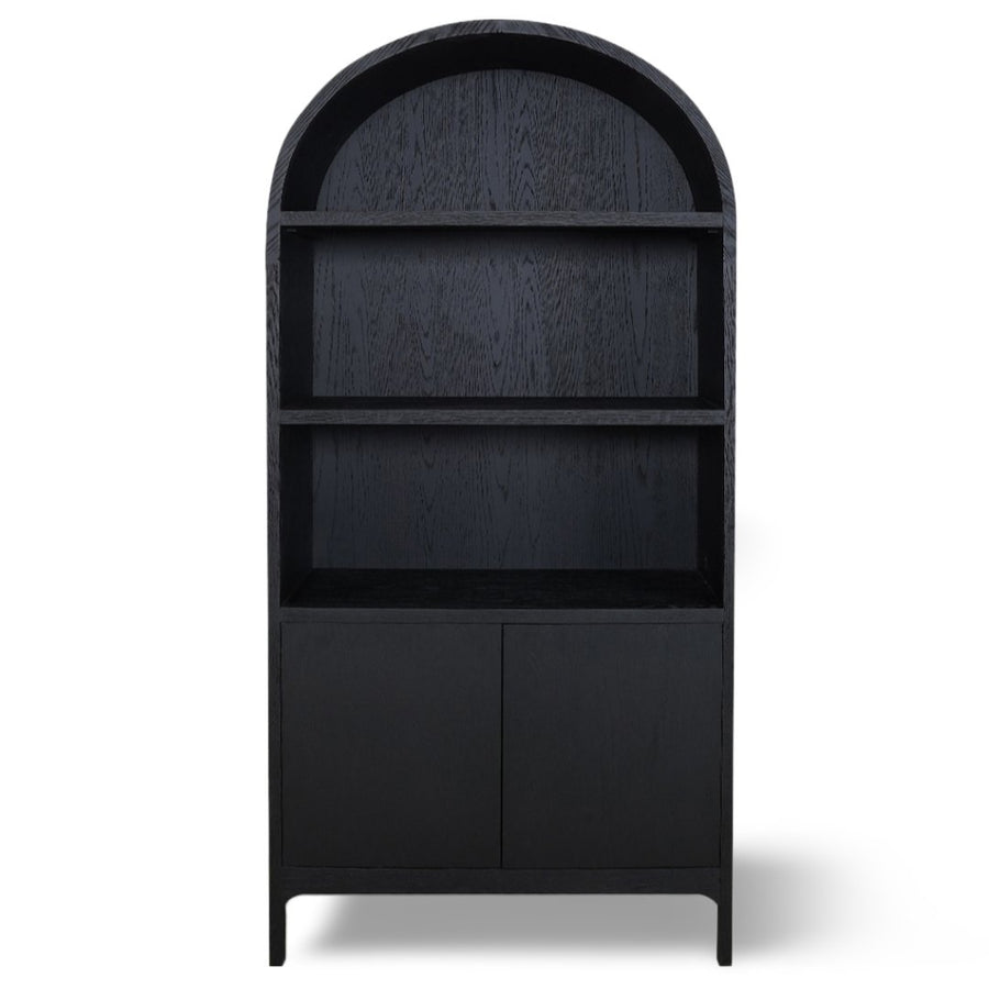 WILDE DISPLAY CABINET: BLACK OAK