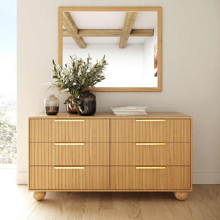 WINTERS NATURAL OAK DRESSER