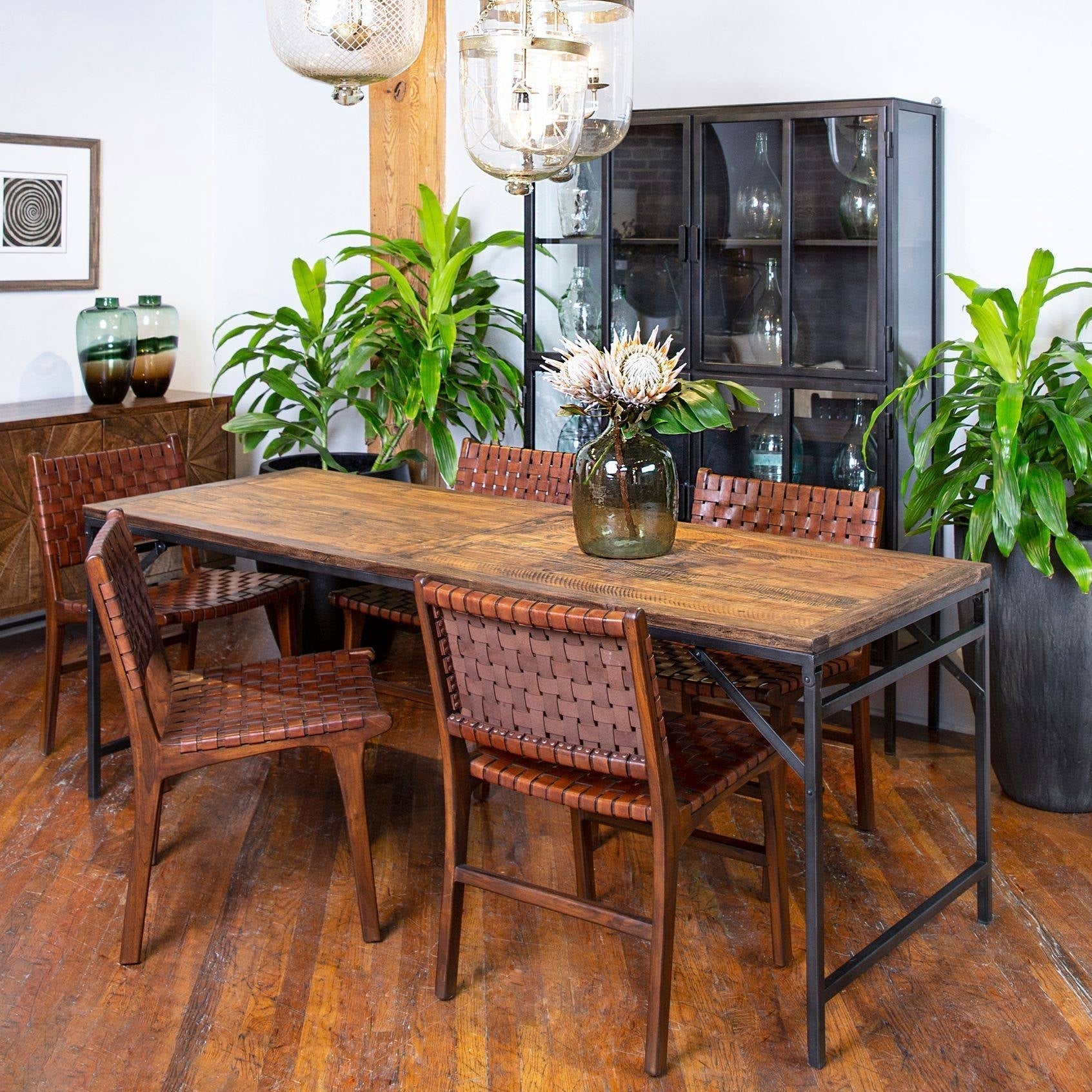 WYATT LEATHER STRAPPED DINING CHAIR | SET OF 2 – ShopDesignTap