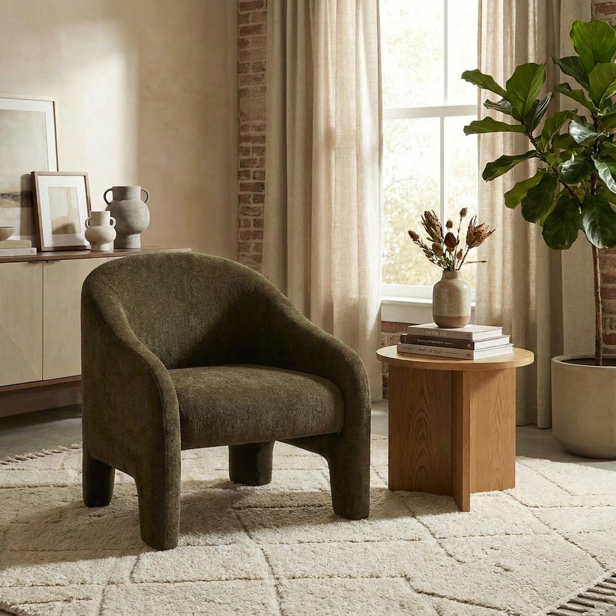 TUVA VELVET ARMCHAIR