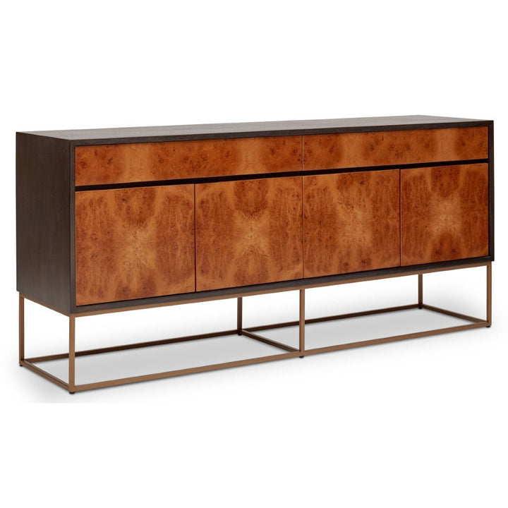 YOGA OAK BURL SIDEBOARD