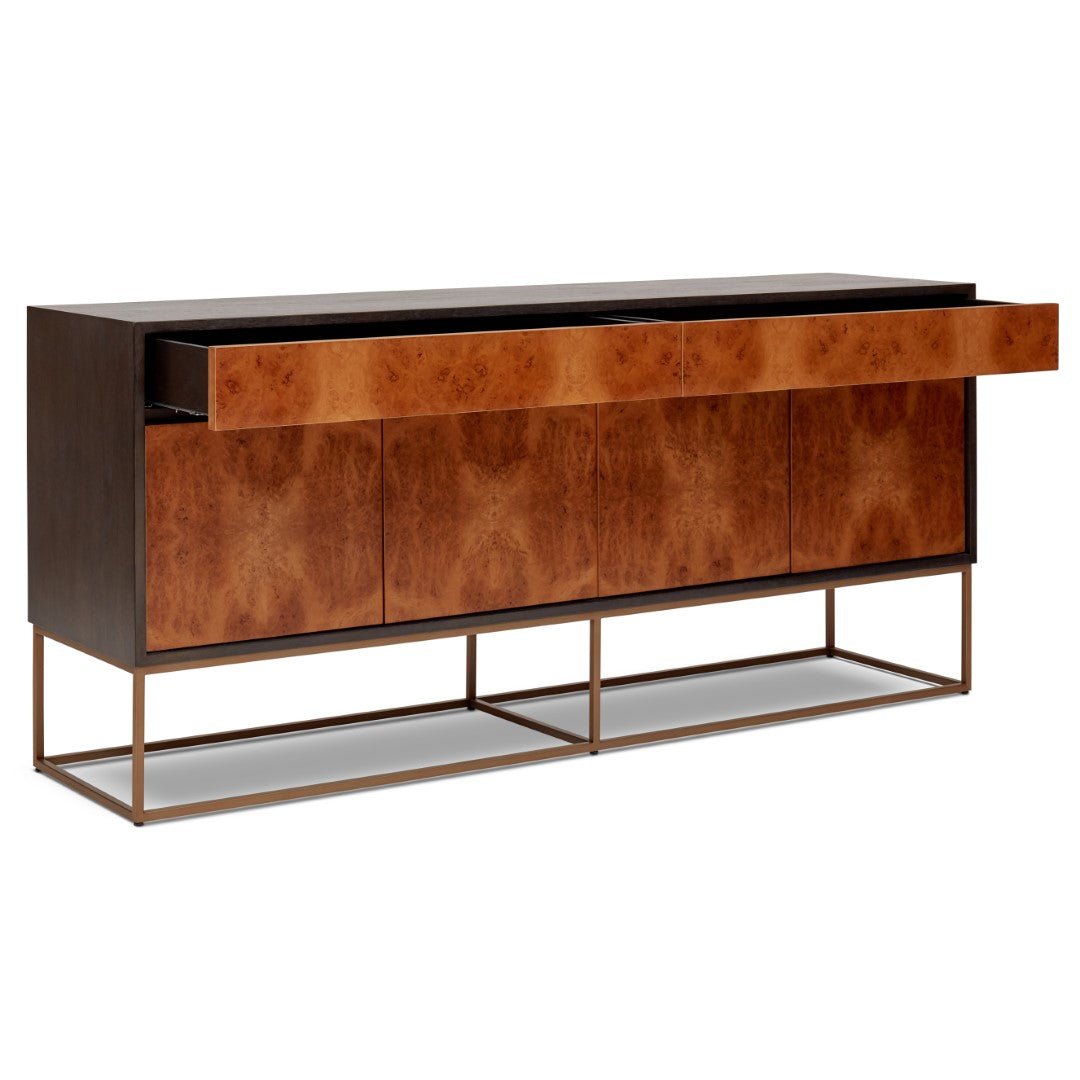 YOGA OAK BURL SIDEBOARD