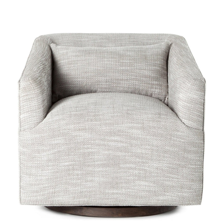 YORK SWIVEL CHAIR: MONTERRY PEBBLE