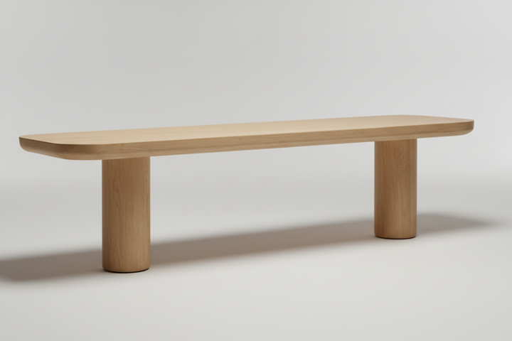 ANDERS NATURAL OAK DINING BENCH