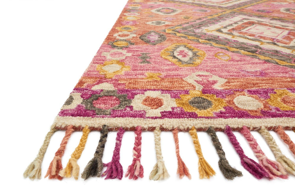 ZHARAH 07 HOOKED WOOL RUG: FIESTA MULTI