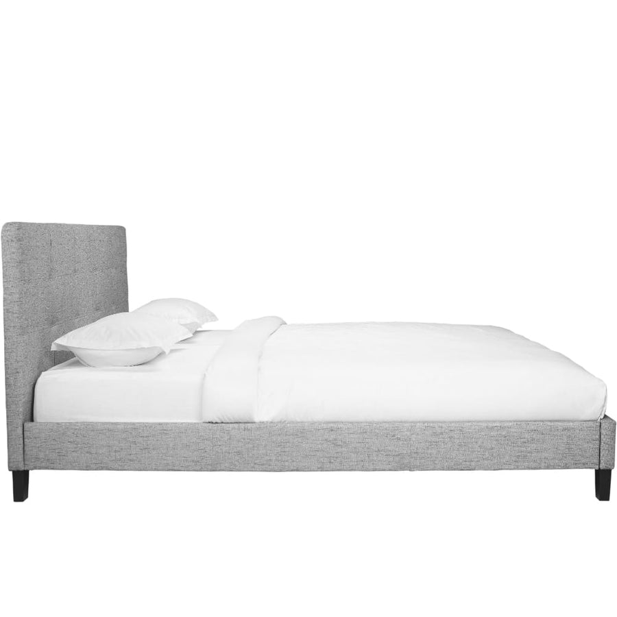 ZOEY BED: GRAY LINEN