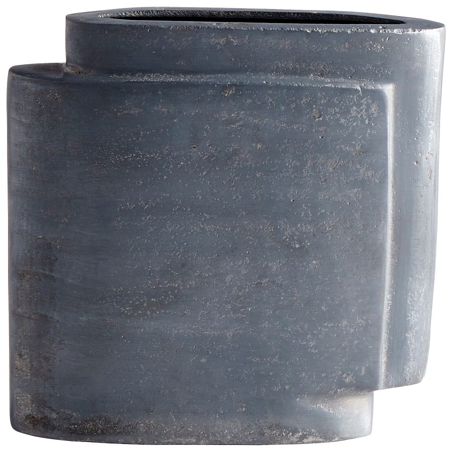 A STEP UP VASE: ZINC