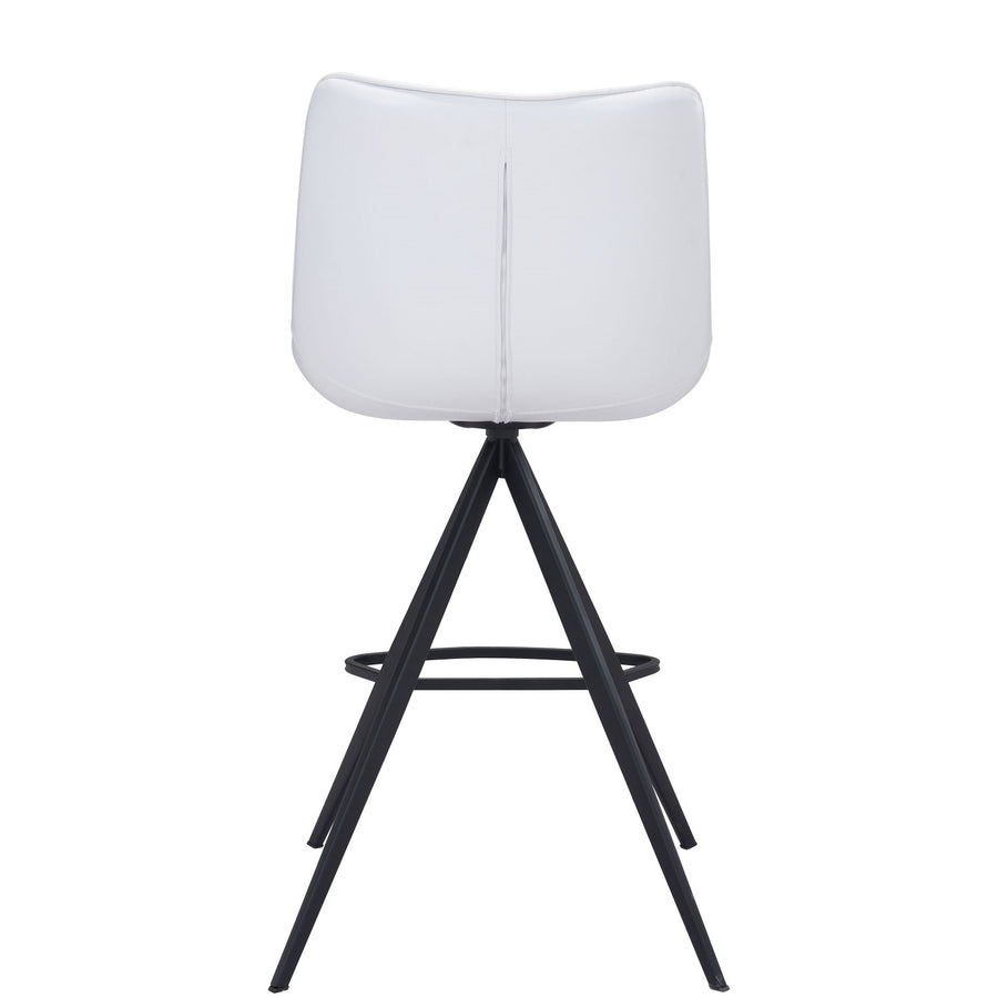 AKI LEATHERETTE COUNTER STOOLS | SET OF 2