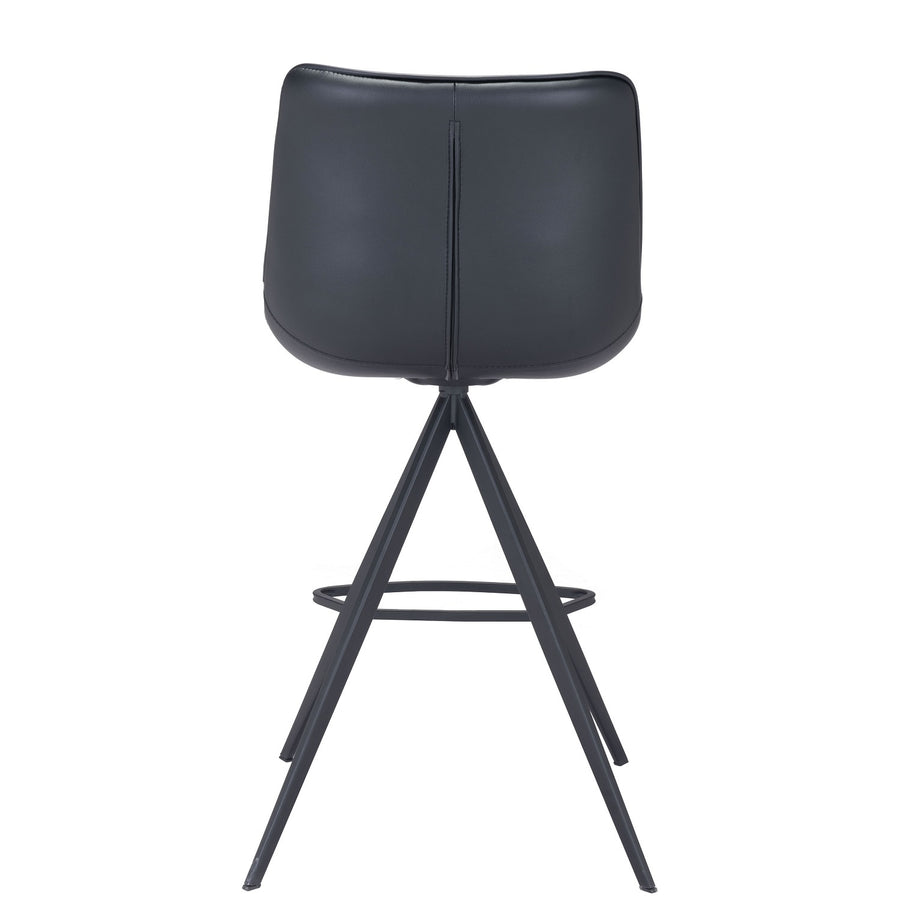 AKI LEATHERETTE COUNTER STOOLS | SET OF 2