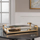 BALKAN MIRRORED SERVING TRAY: GOLD