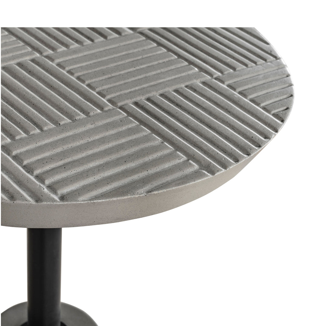 FOUNDATION CONCRETE OUTDOOR SIDE TABLE