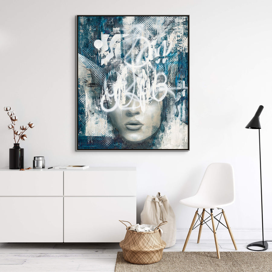"A BOOK’S COVER" CANVAS ART