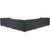 CHATELIAN LEATHER SECTIONAL STATELY GREY