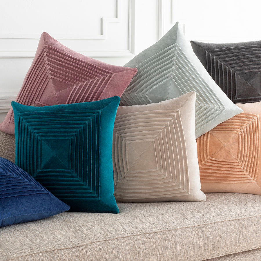 AMI COTTON VELVET PILLOW