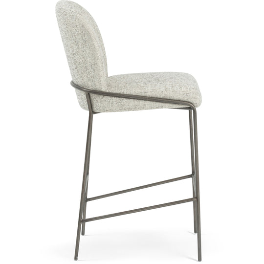 ASTRUD BAR STOOL: LYON PEWTER