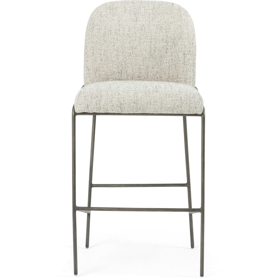 ASTRUD BAR STOOL: LYON PEWTER