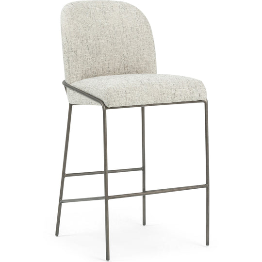 ASTRUD BAR STOOL: LYON PEWTER