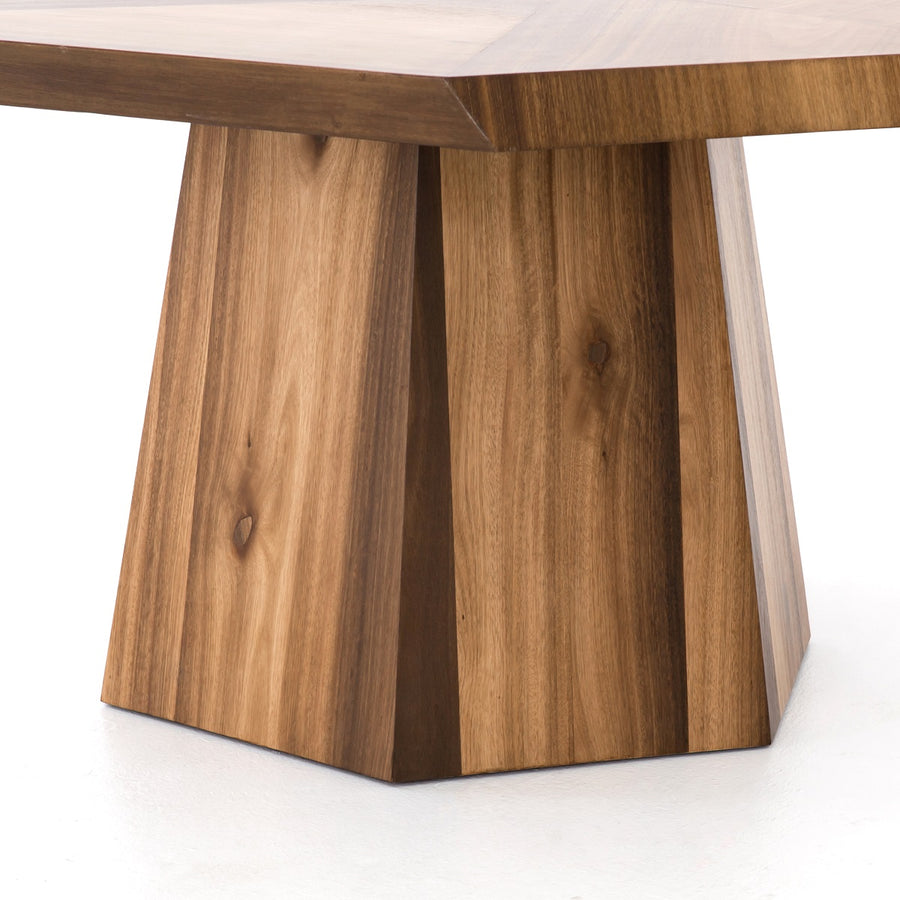 ASYMMETRIC 60"RD YUKAS DINING TABLE