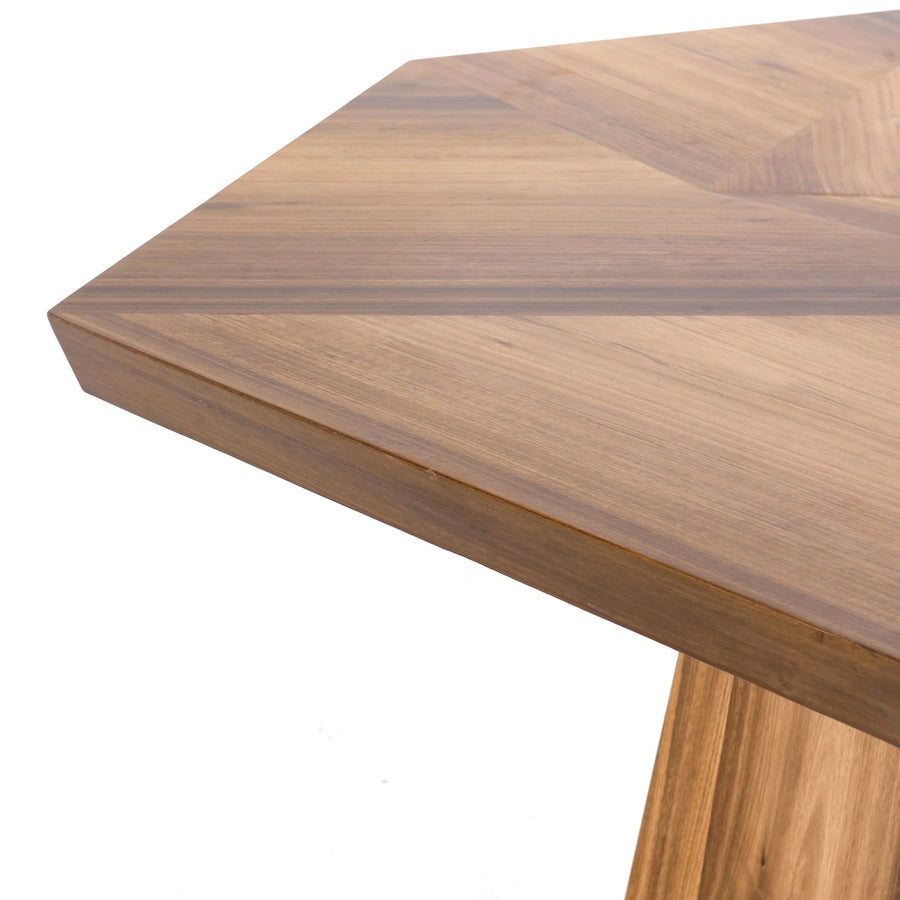 ASYMMETRIC 60"RD YUKAS DINING TABLE