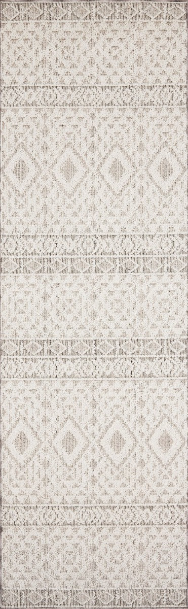 COLE 04 INDOOR-OUTDOOR RUG: IVORY, SILVER
